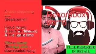 Rekordbox 6 full Tutorial in detail |&nbsp;Cloud library, Beat source Streaming site,Offline locker
