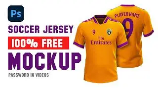Soccer Jersey Mockup
