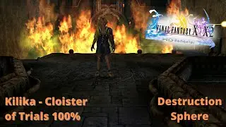 Final Fantasy X- Kilika Cloister of trials 100% + destruction sphere