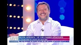 MATTEO SALVINI A LIVE NON E' LA D'URSO (CANALE 5, 22.09.2019)