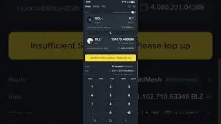 How to buy blaze token using binance wallet?