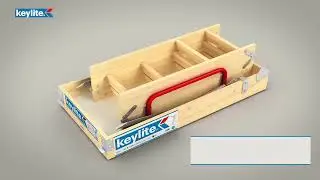 Keylite zoldertrap installatie