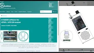 ATS-120 RECEIVER HARDUINO UPGRADE LINKS
