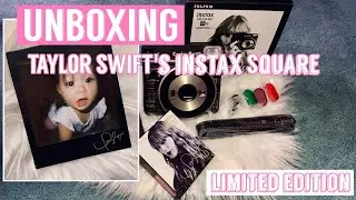 UNBOXING TAYLOR SWIFT's FUJIFILM INSTAX SQUARE SQ6 with baby maxine. |tagalog -magulong unboxing!