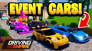 Создаём ЛУЧШИЙ гараж для автомобилей для мероприятий в Driving Empire!