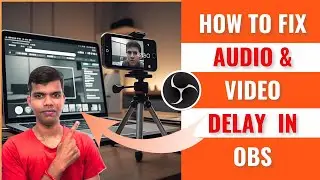how to fix audio and video delay in obs