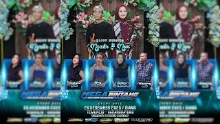 🔴#LIVE MEGA BINTANG MUSIC - WEDDING PARTY - SONIA AUDIO - TEMUREJO - 26 DESEMBER 2025