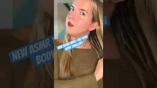 NEW ASMR ALERT *body triggers* #asmr #bodyasmr #fabric