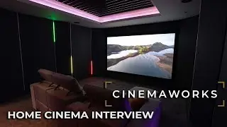 AMAZING HOME THEATER SETUP - WITH CINEMA WORKS