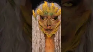 Forest Fairy Nymph 🧚 - from our collab with @KikaStudio #narrativecosmetics #sfxmakeup