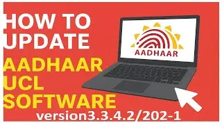 AADHAAR UCL Version 202-1 Update 2025  Full Setup & Installation Guide |How to Update UCL Software