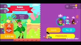 bowmasters Robin Hood upgrade Robin the quickshooter