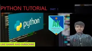 #PYTHON BASICS TUTORIAL | PART -1 | PYTHON INTRODUCTION