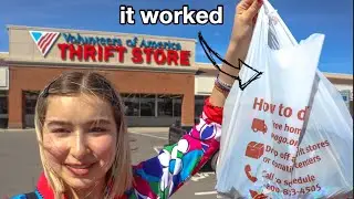 i tried to undonate my clothes from the thrift store