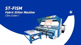 SUNTECH Coated Fabric Slitting Machine, 100% No (Creases) Wrinkles, ST-FISM