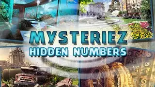 Play free unlimited hidden object games - Mysteriez: Hidden Numbers (iPhone/iPad)