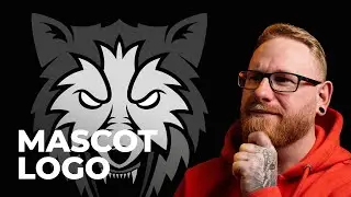 Drawing a mascot style logo design in Illustrator - part 2