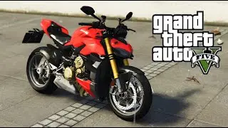 2021 Ducati Streetfighter V4 S 🔥 GTA 5 MOD