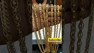 II New Gold Chains Design 2023 II #viralvideo #shorts #shortsfeed #chain #goldchain