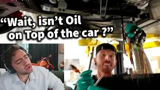 Mizkif learns how to fix his broken Lambo