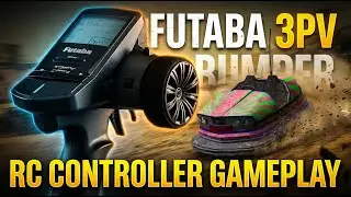 Motorstorm RC - Bumper Car - Futaba 3PV RC Controller Gameplay