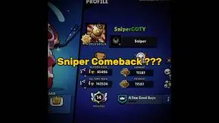 Sniper Comeback ?? 🤯🔥 #brawlstars #supercell #viralshort #fyp #sniper #comeback