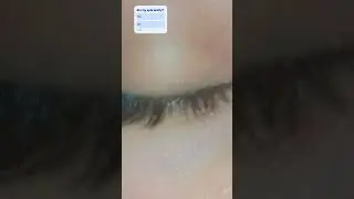 eye color reveal sorry for the shaky cam