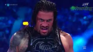 WWE Brock Lesnar vs Roman Reigns Wrestlemania 34 Full Match