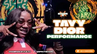 @tayydiorlifestyle CAME TO SPIN THE YARD! NEW SINGLE OUT: &ldquo;KEEP WATCHING&rdquo; TAP IN!
