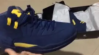 Air Jordan 12 Retro &ldquo;Michigan&rdquo; BQ3180-407 (shoeout.ru)