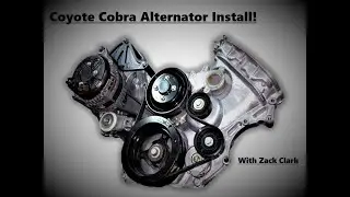 Mounting the Alternator on the Coyote Cobra!