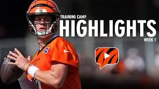 Bengals Highlights: Training Camp Week 1 Recap