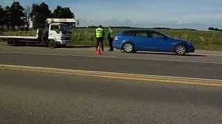 Police Roadside Checks - Free Stock Footage