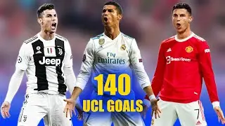 Cristiano Ronaldo All 140 Champions League Goals 2007/2022