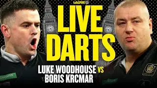 🎯 LIVE: Luke Woodhouse v Boris Krčmar | 2026 World Darts Championship WATCHALONG