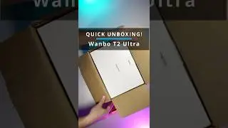 Wanbo T2 Ultra projector : Quick unboxing!