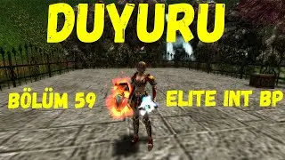B&ouml;l&uuml;m 59  DUYURU ELITE INTBP 83/10 LVL G&Uuml;NCEL  01/04/2024 #knightonline  #knightonlinefarm