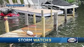 Water levels continue to rise on Lake Sunapee, residents affected