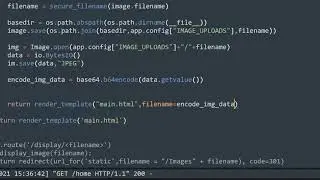 Different Ways : How to display image in html using Python Flask Html button click Part 2.2
