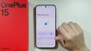 OnePlus 15: как включить/выключить удаленную блокировку