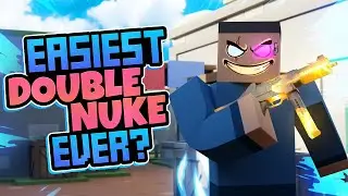 INSANE DOUBLE NUKE 61-1 | Krunker Season 5