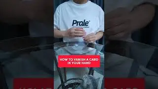 How To VANISH A Card In Your Hand! Magic Tricks REVEALED 😎