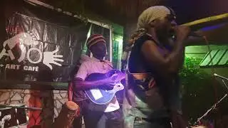 Ras takura live in ghana accra west afrika..