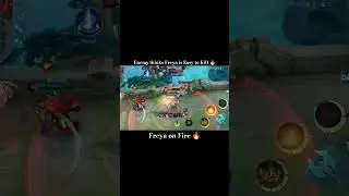 Freya on Fire 🔥#mlbbcreator #mobilelegends #mobilelegendsbangbang #mlbb #ml #mlbbshorts #freya