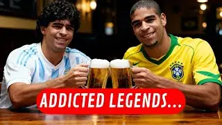 The most ICONIC Football PLAYERS who STRUGGLED with ADDICTION