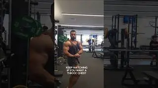 Tips to grow your upper chest #gym #chest #training #workout #exercise
