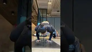 JUST WHEN I THOUGHT NOBODY SAW ME 💀 #yoga #shorts