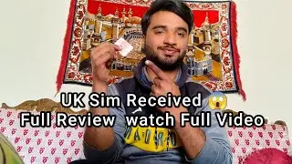 UK Sim Received 🥰 | Best Full Review Uk Sim | Know In Pakistan Uk Pakistan | how Live On tiktok |