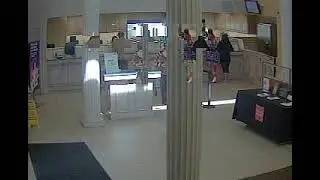Adam Frasch At The Bank With Kids Shortly After Murdering Samira Frasch