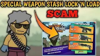 Mini Militia Special Weapon Stash Lock 'n Load Scam